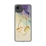 Slim Protection Case［ Marble Nuance Painting Purple ］