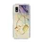 Slim Protection Case［ Marble Nuance Painting Purple ］