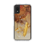 Slim Protection Case［ Marble Nuance Painting Brown ］