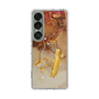 Slim Protection Case［ Marble Nuance Painting Brown ］