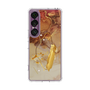 Slim Protection Case［ Marble Nuance Painting Brown ］
