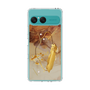 Slim Protection Case［ Marble Nuance Painting Brown ］