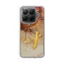 Slim Protection Case［ Marble Nuance Painting Brown ］