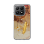 Slim Protection Case［ Marble Nuance Painting Brown ］
