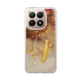 Slim Protection Case［ Marble Nuance Painting Brown ］
