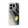 Slim Protection Case［ Marble Nuance Painting Black ］