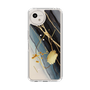 Slim Protection Case［ Marble Nuance Painting Black ］