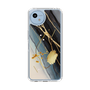 Slim Protection Case［ Marble Nuance Painting Black ］