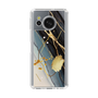Slim Protection Case［ Marble Nuance Painting Black ］