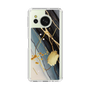 Slim Protection Case［ Marble Nuance Painting Black ］