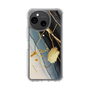 Slim Protection Case［ Marble Nuance Painting Black ］