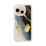 Slim Protection Case［ Marble Nuance Painting Black ］