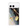 Slim Protection Case［ Marble Nuance Painting Black ］
