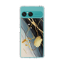 Slim Protection Case［ Marble Nuance Painting Black ］