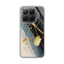 Slim Protection Case［ Marble Nuance Painting Black ］