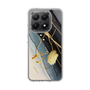 Slim Protection Case［ Marble Nuance Painting Black ］
