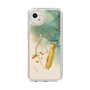 Slim Protection Case［ Marble Nuance Painting Green ］
