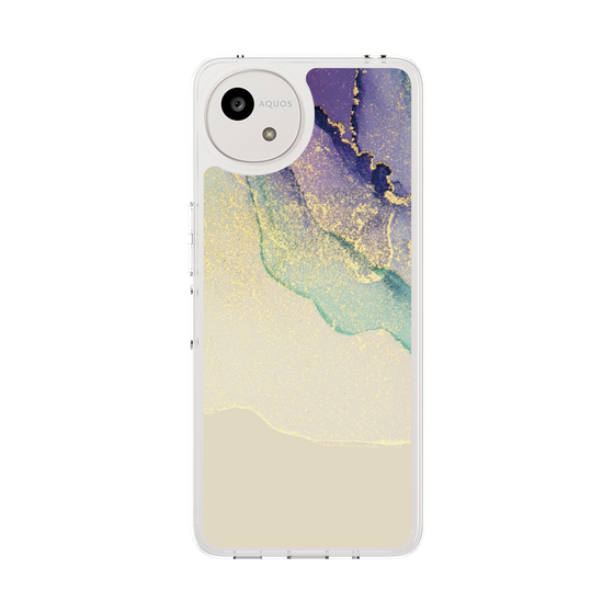 Slim Protection Case［ Marble Purple ］