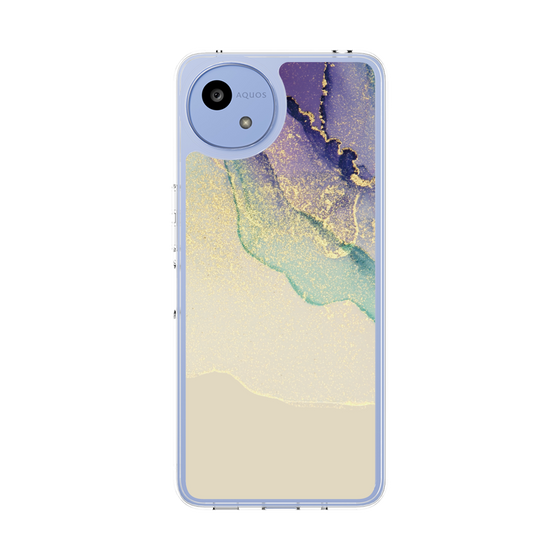 Slim Protection Case［ Marble Purple ］