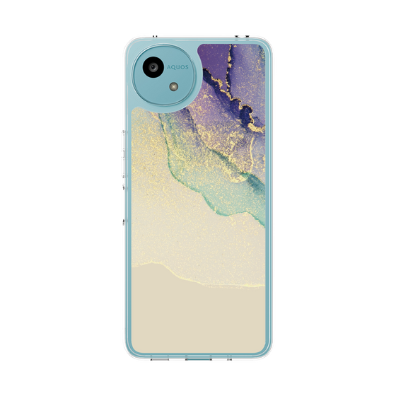 Slim Protection Case［ Marble Purple ］