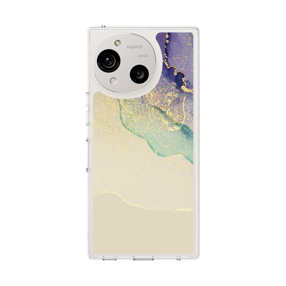 Slim Protection Case［ Marble Purple ］