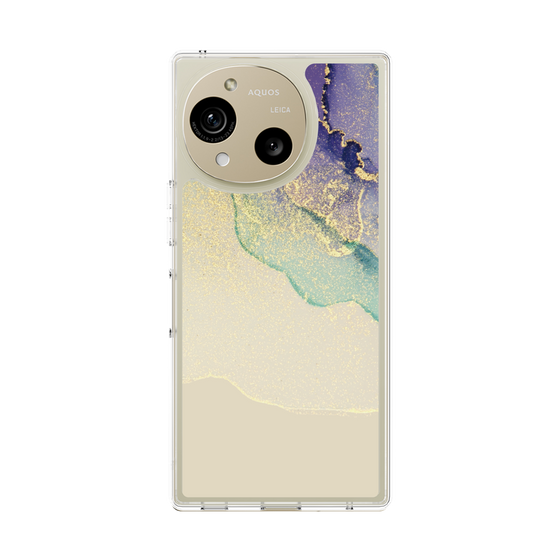 Slim Protection Case［ Marble Purple ］