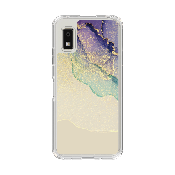 Slim Protection Case［ Marble Purple ］