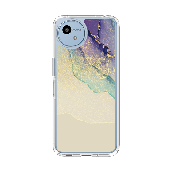 Slim Protection Case［ Marble Purple ］