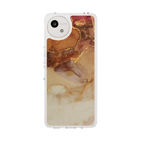 Slim Protection Case［ Marble Brown ］