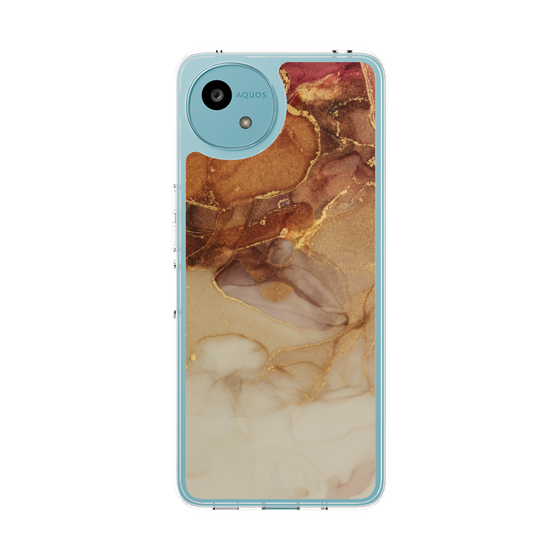 Slim Protection Case［ Marble Brown ］