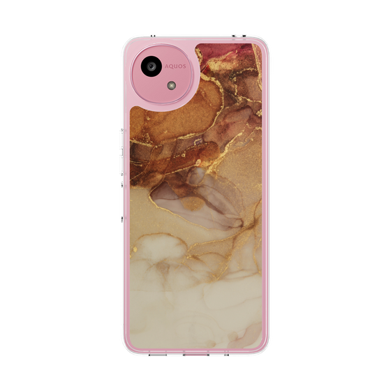 Slim Protection Case［ Marble Brown ］