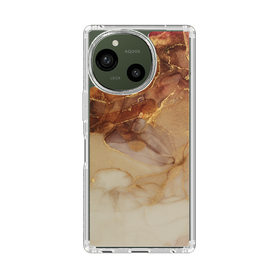 Slim Protection Case［ Marble Brown ］