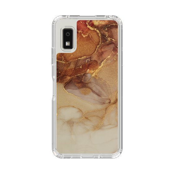 Slim Protection Case［ Marble Brown ］