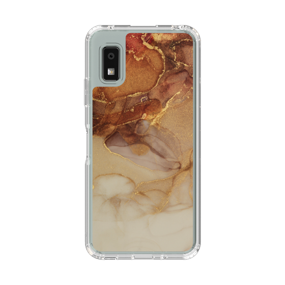 Slim Protection Case［ Marble Brown ］