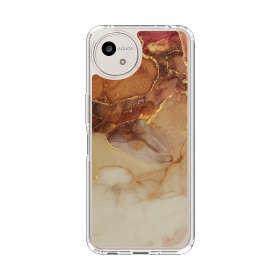 Slim Protection Case［ Marble Brown ］
