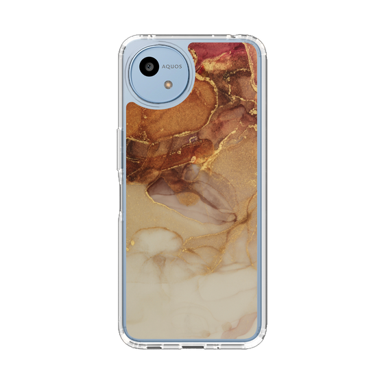 Slim Protection Case［ Marble Brown ］
