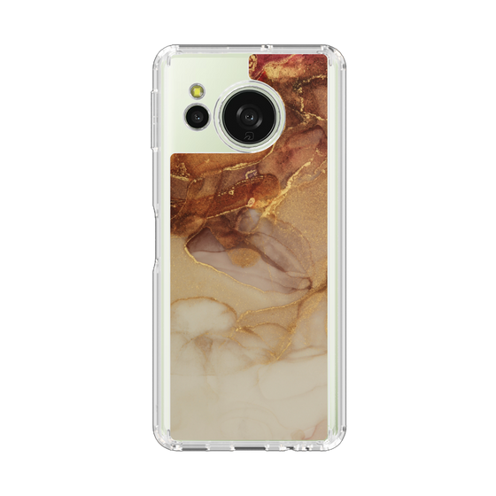 Slim Protection Case［ Marble Brown ］