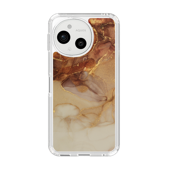 Slim Protection Case［ Marble Brown ］