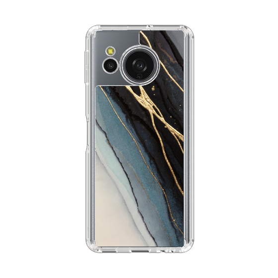 Slim Protection Case［ Marble Black ］