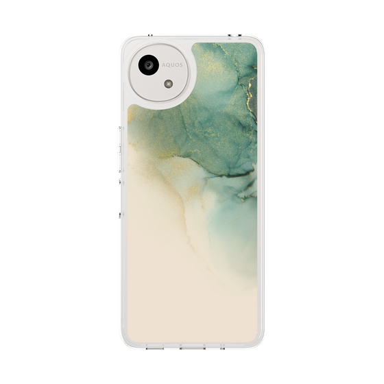 Slim Protection Case［ Marble Green ］