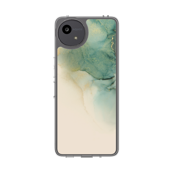 Slim Protection Case［ Marble Green ］