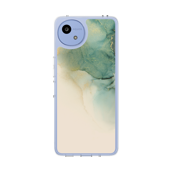 Slim Protection Case［ Marble Green ］