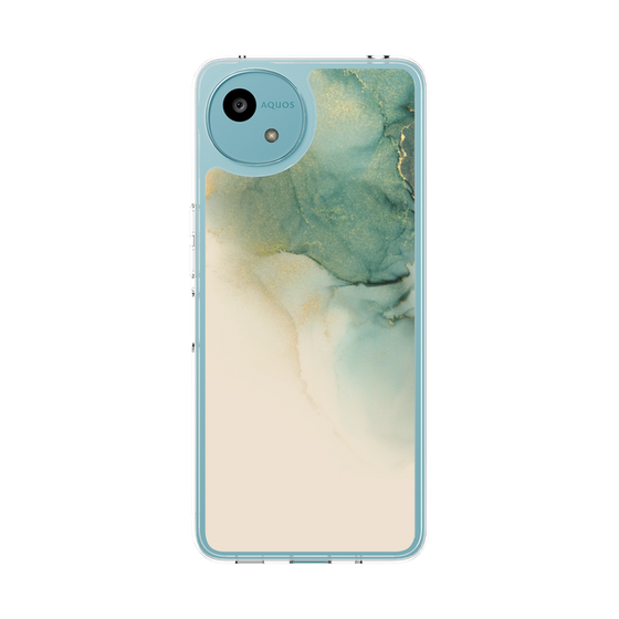 Slim Protection Case［ Marble Green ］
