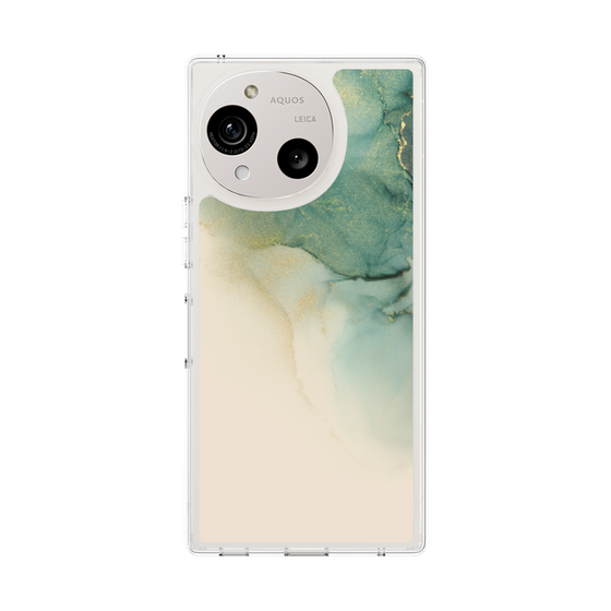 Slim Protection Case［ Marble Green ］