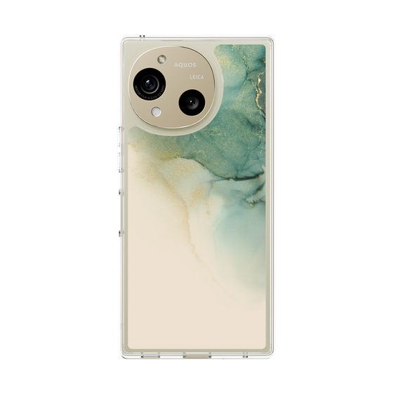 Slim Protection Case［ Marble Green ］
