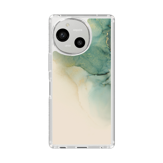 Slim Protection Case［ Marble Green ］