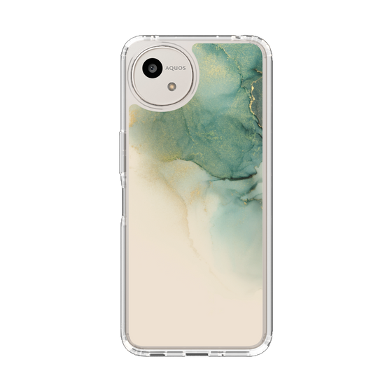 Slim Protection Case［ Marble Green ］