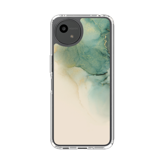 Slim Protection Case［ Marble Green ］