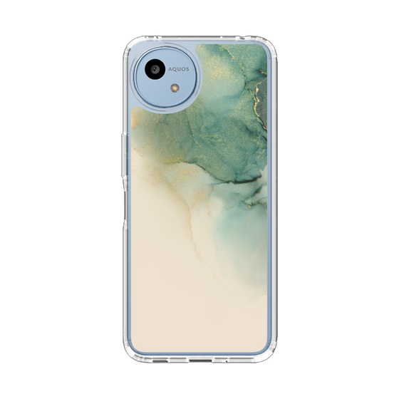 Slim Protection Case［ Marble Green ］