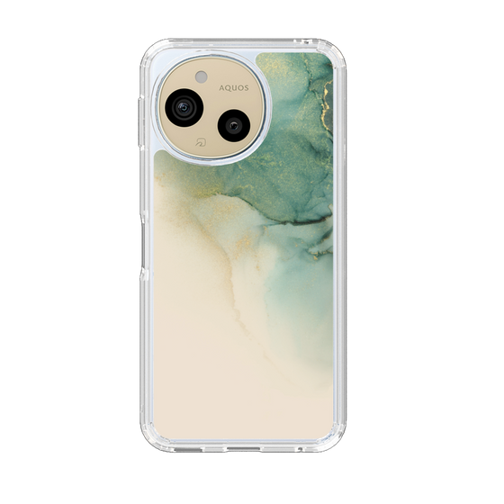 Slim Protection Case［ Marble Green ］